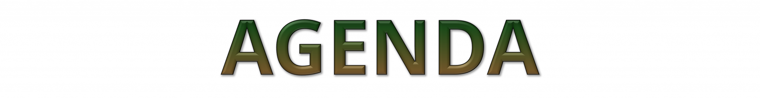 Agenda